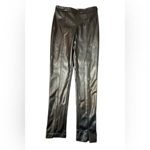 NWT Idem Ditto Faux Leather Skinny Trousers with soft inside and side zipper❤️m